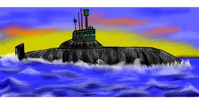 U-Boot-Zeichnung von Debidolittle