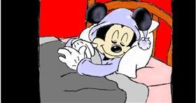 Mickey Maus-Zeichnung von InessA