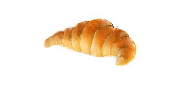 Drawing of Croissant by Alkalez