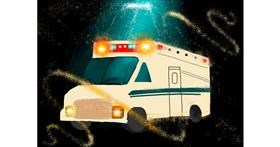 Drawing of Ambulance by I.N-OG Profile🖤🫶✨