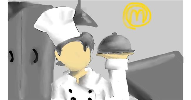 Drawing of Chef by wan.n anim