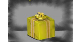 Drawing of Present by Wizard