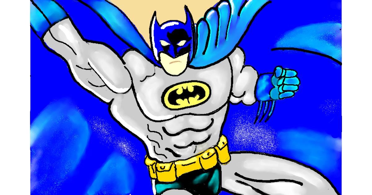 Drawing of Batman by GJP
