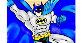 Drawing of Batman by GJP