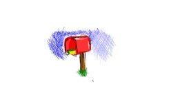 Drawing of Mailbox by lola