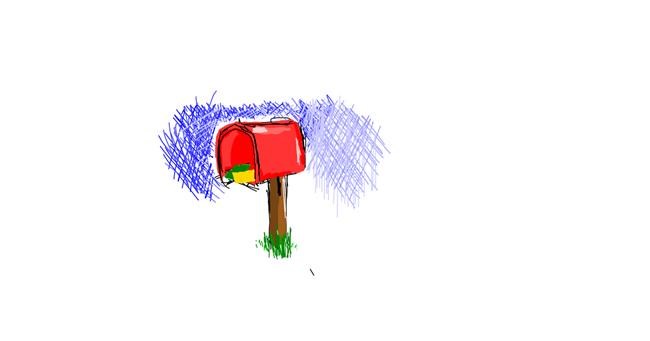 Drawing of Mailbox by lola