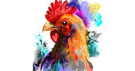 Drawing of Chicken by KayXXXlee