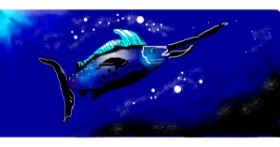 Drawing of Swordfish by LOTUS🌸