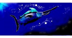 Drawing of Swordfish by LOTUS🌸