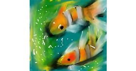 Drawing of Clownfish by Obi-Wan