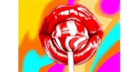 Drawing of Lollipop by ⋆su⋆vinci彡