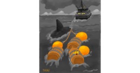 Drawing of Boat by GreyhoundMama