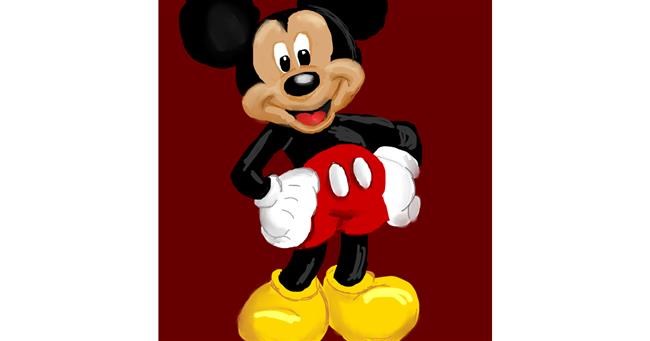 Mickey Maus-Zeichnung von KayXXXlee