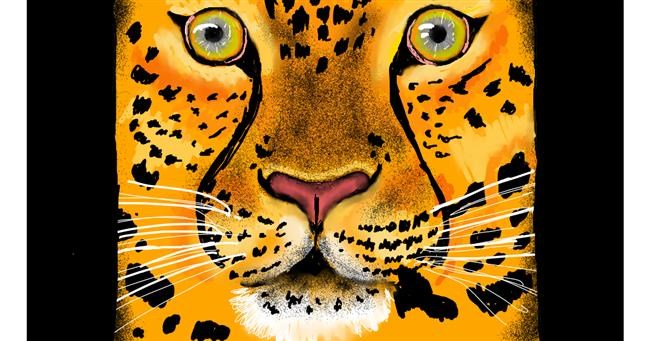 Drawing of Cheetah by SAM AKA MARGARET 🙄