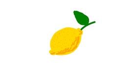 Drawing of Lemon by Darbi
