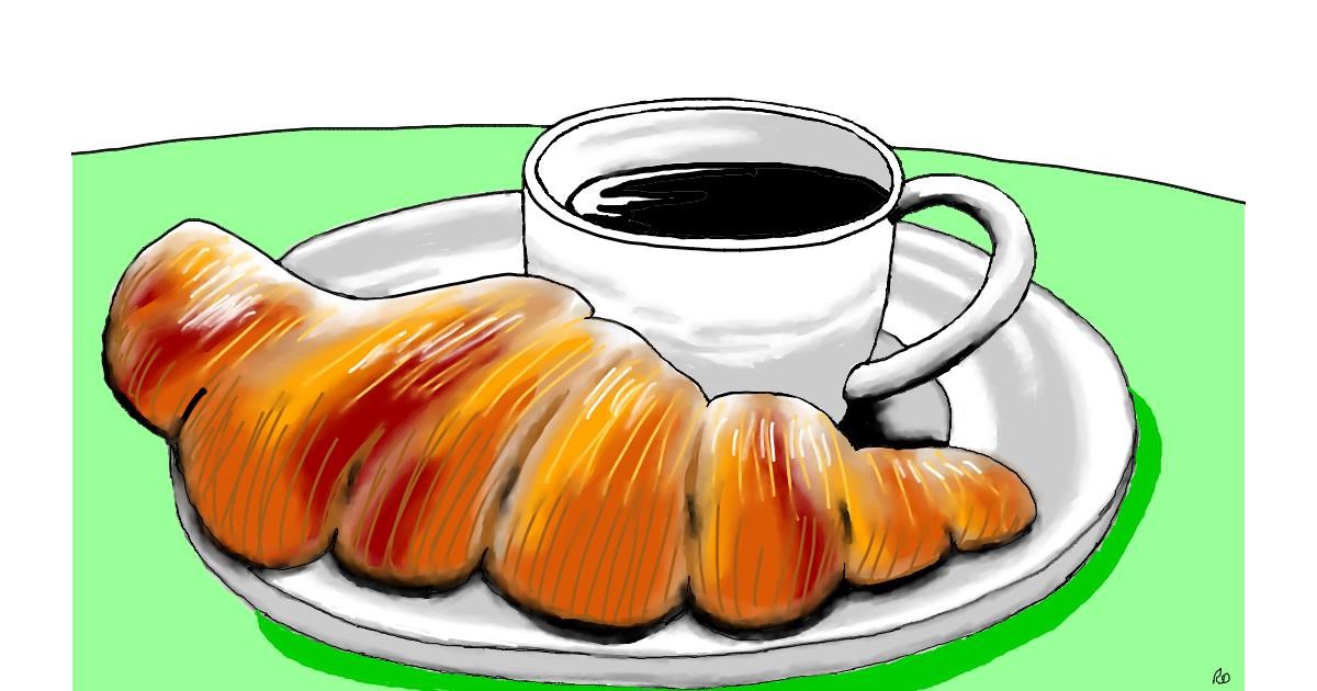 Watch Flowerpot Draw Croissant