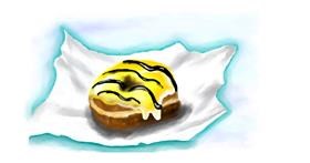 Krapfen-Zeichnung von DebbyLee