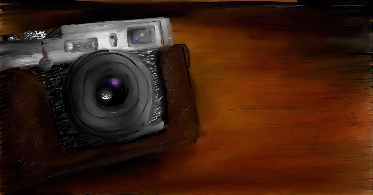 Drawing of Camera by Soaring Sunshine