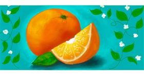 Orange-Zeichnung von justme❤️