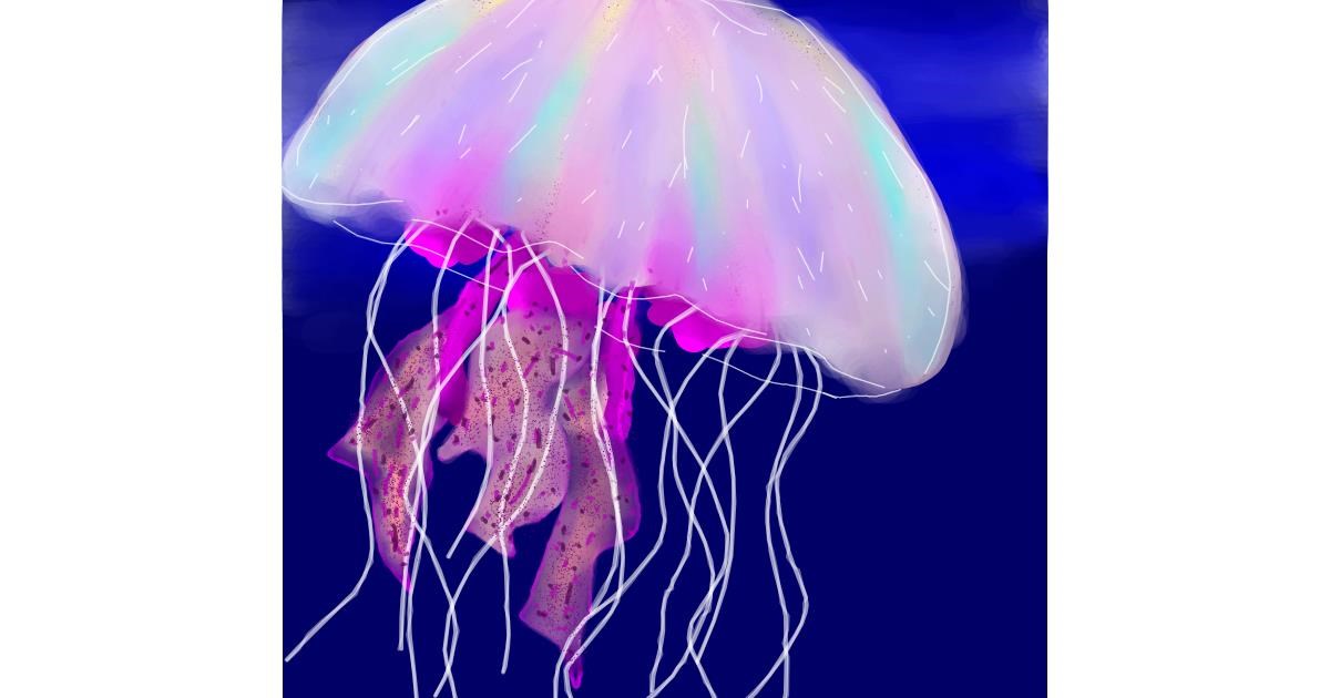 Drawing of Jellyfish by Snowy