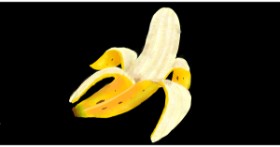 Drawing of Banana by Eclat de Lune