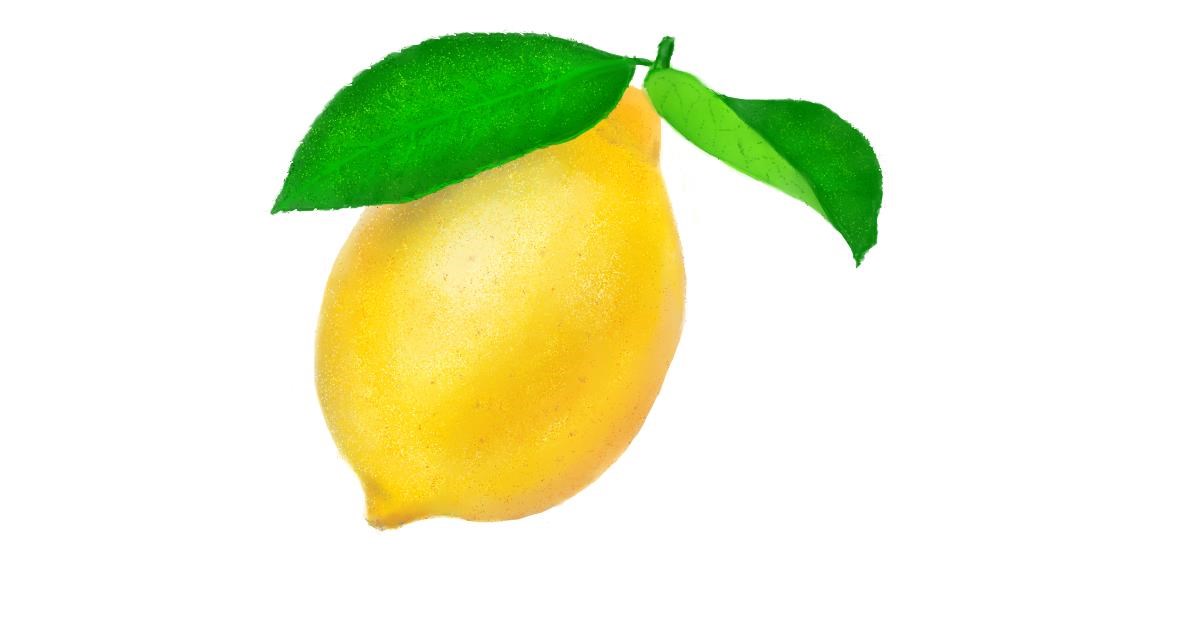 Drawing of Lemon by tRay
