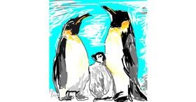Drawing of Penguin by Me