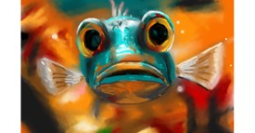 Drawing of Fish by Edgar