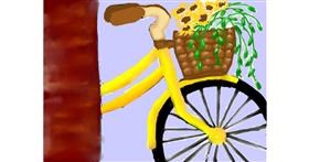 Drawing of Bicycle by Ana