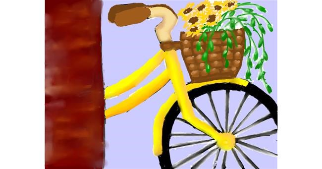 Drawing of Bicycle by Ana