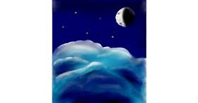 Drawing of Cloud by Sala