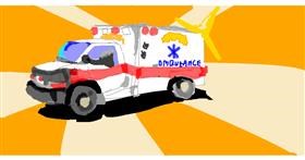 Drawing of Ambulance by Eldiossol14
