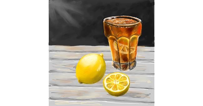 Drawing of Lemon by Andromeda