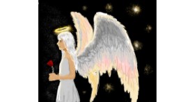 Drawing of Angel by Igris