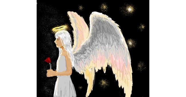 Drawing of Angel by Igris