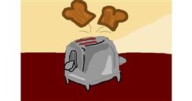 Toaster-Zeichnung von ooooof👻👻👻