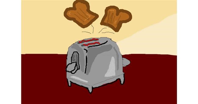 Drawing of Toaster by ooooof👻👻👻