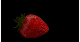 Drawing of Strawberry by Çhåching