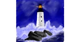 Drawing of Lighthouse by JSim
