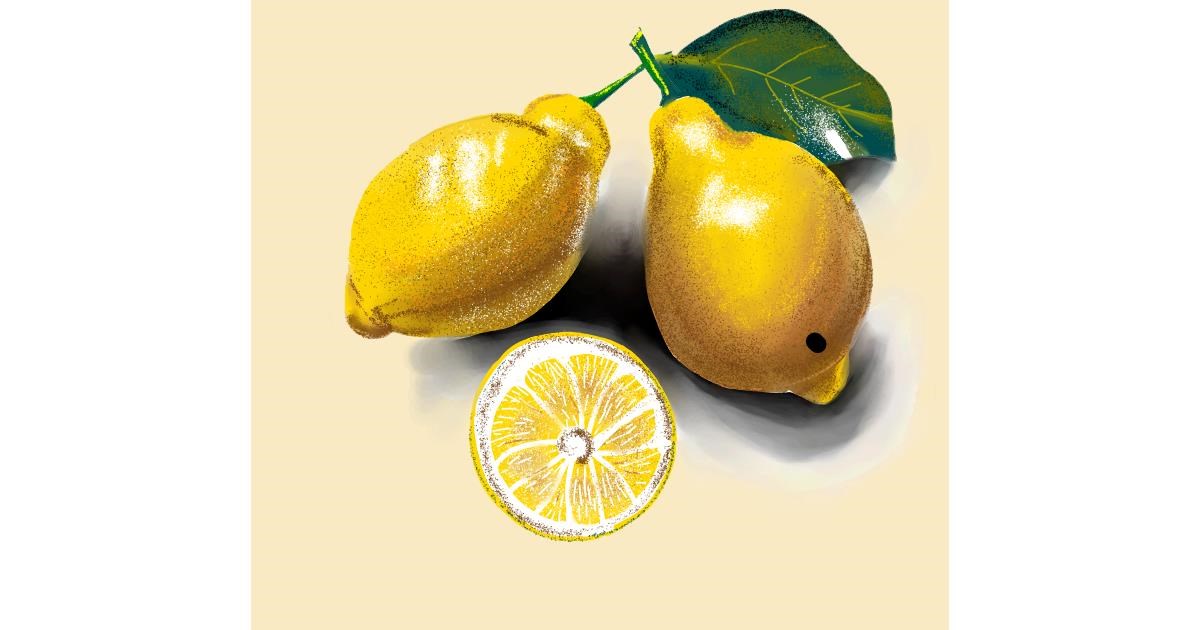 Drawing of Lemon by Namie