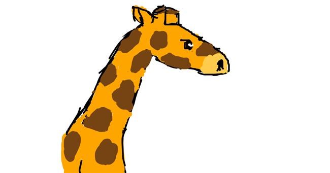 Drawing of Giraffe by Guest27362