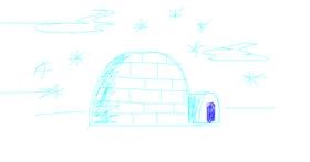 Drawing of Igloo by hannah