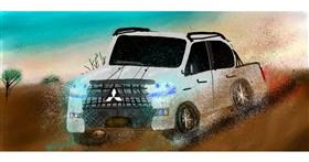 Drawing of Truck by Shiney🪶