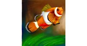 Drawing of Clownfish by SWIZIE