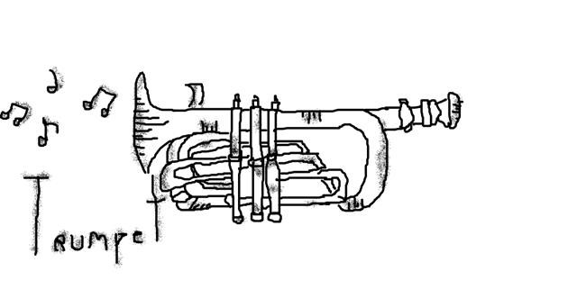Trompete-Zeichnung von 🌸MintGacha!🌸