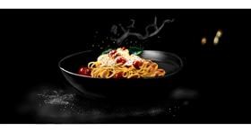 Drawing of Spaghetti by Chaching