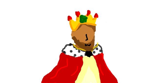 Drawing of King by Star