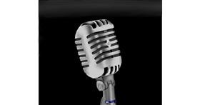 Mikrofon-Zeichnung von meow