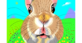 Drawing of Rabbit by Edgar