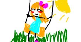 Drawing of Swing by Rosy